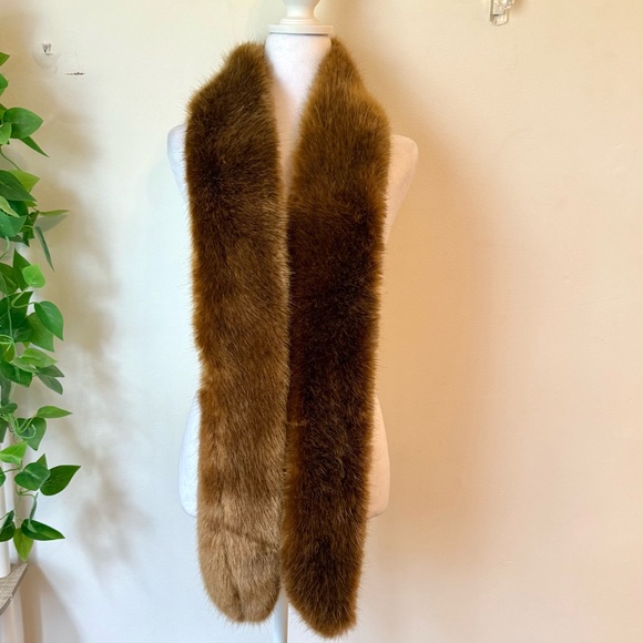 Faux Fur Scarf - Picture 2 of 4